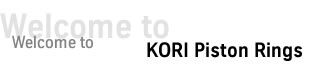 Willkommen bei KORI Piston Rings